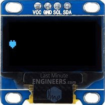 Отображение символов ASCII на OLED-дисплее