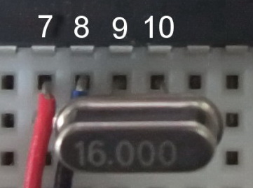 Кварцевый резонатор 16 МГц