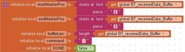 Блоки — процедура обработки буфера