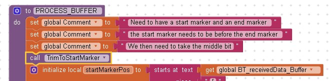 Блоки — завершающий блок