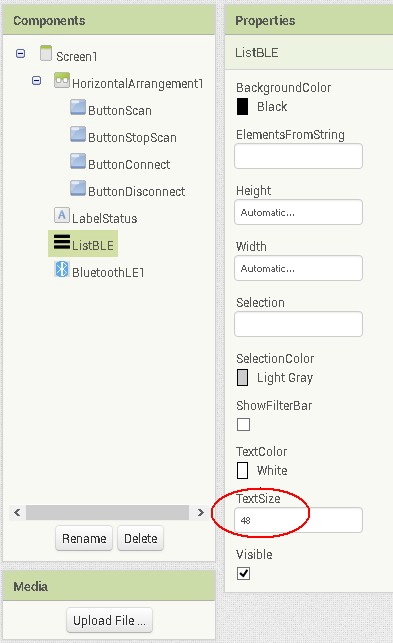 BaseConnect — список устройств