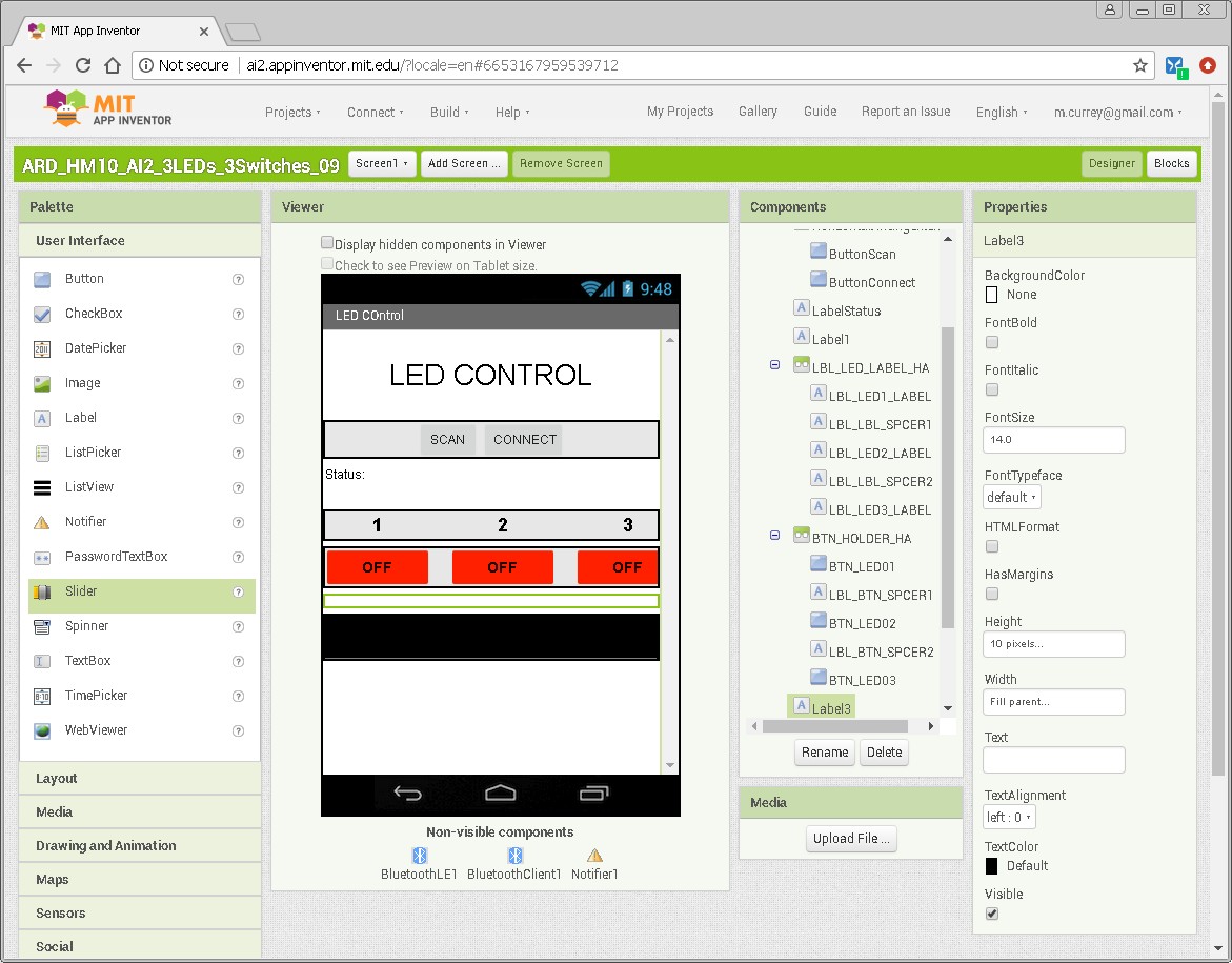 Добавление слайдера — шаг 1