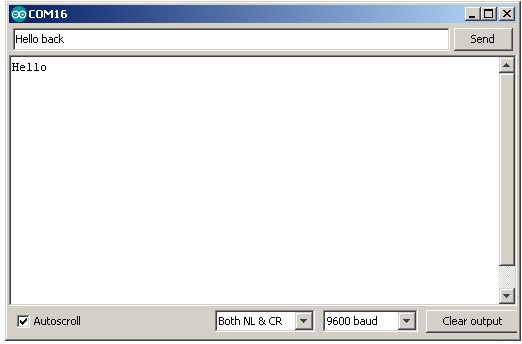 Скриншот — двунаправленная связь