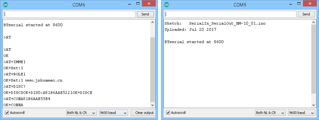 Успешное подключение