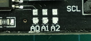 Перемычки I2C