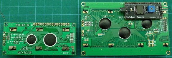 С I2C-адаптером и без