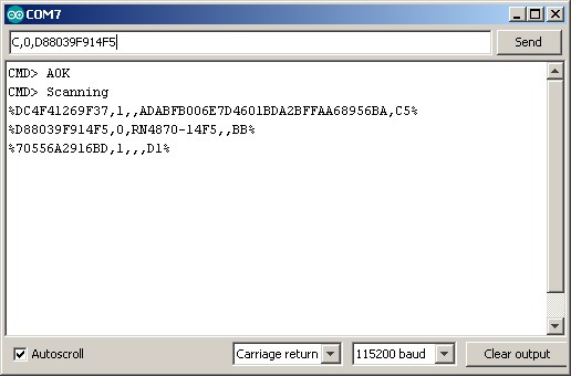 Подключение модулей — сканирование
