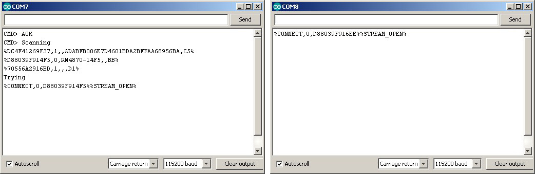 Подключение установлено