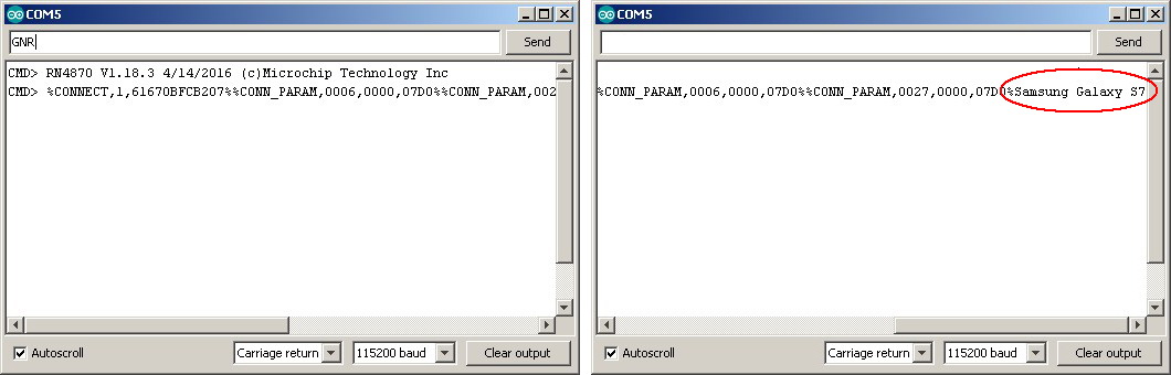 Информация о подключении