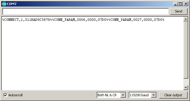 Первое подключение — установка соединения