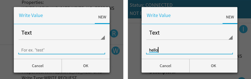 Приём данных в мониторе