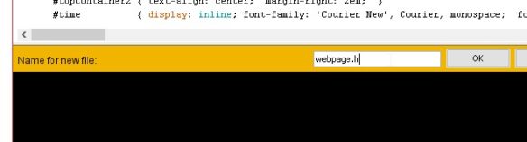 Ввод имени файла
