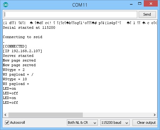 Serial Monitor двусторонней связи