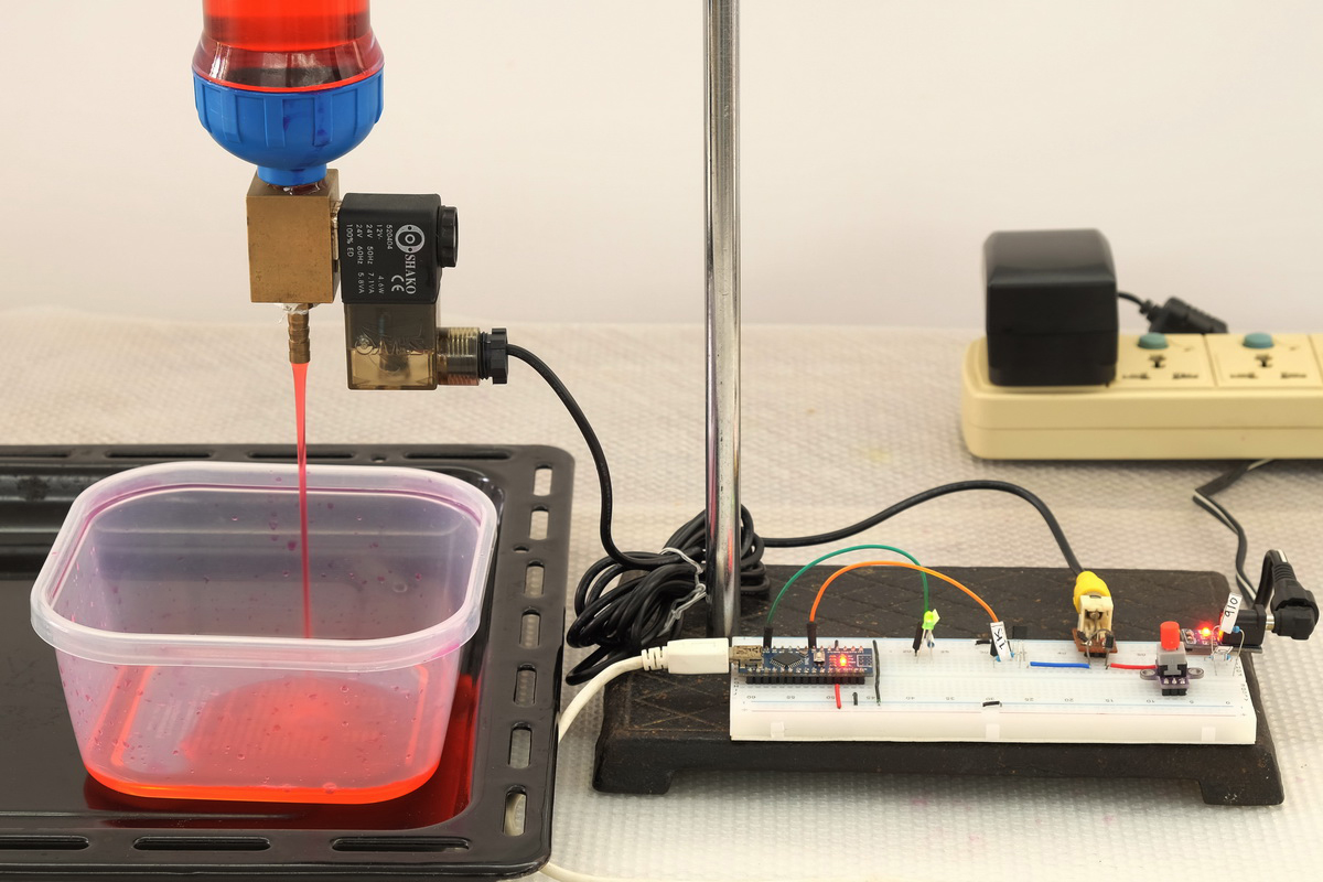 Соленоидный клапан с активным дренажом