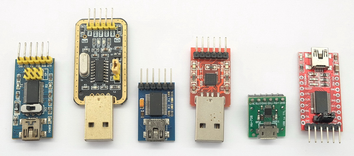 USB-UART адаптеры