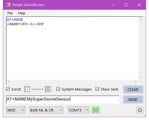 Смена имени JDY-31