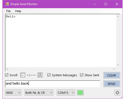 Отправка ответа