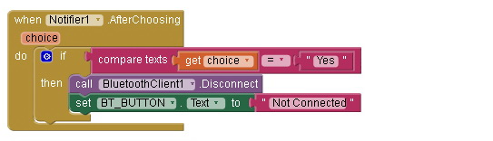 Блок 3 — закрытие соединения