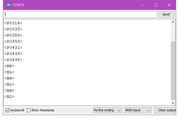 Нажатие кнопки