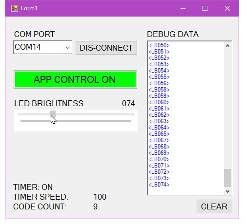 Макетная плата, яркость 74