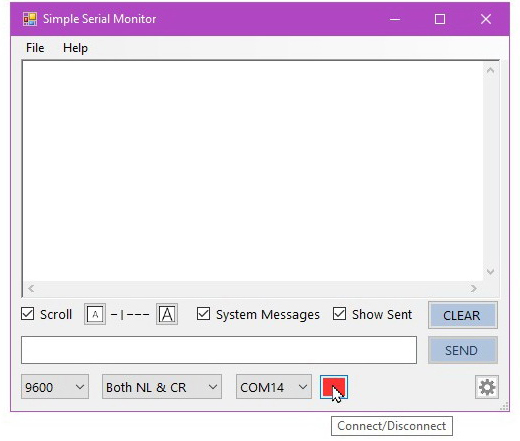 Выбор COM-порта