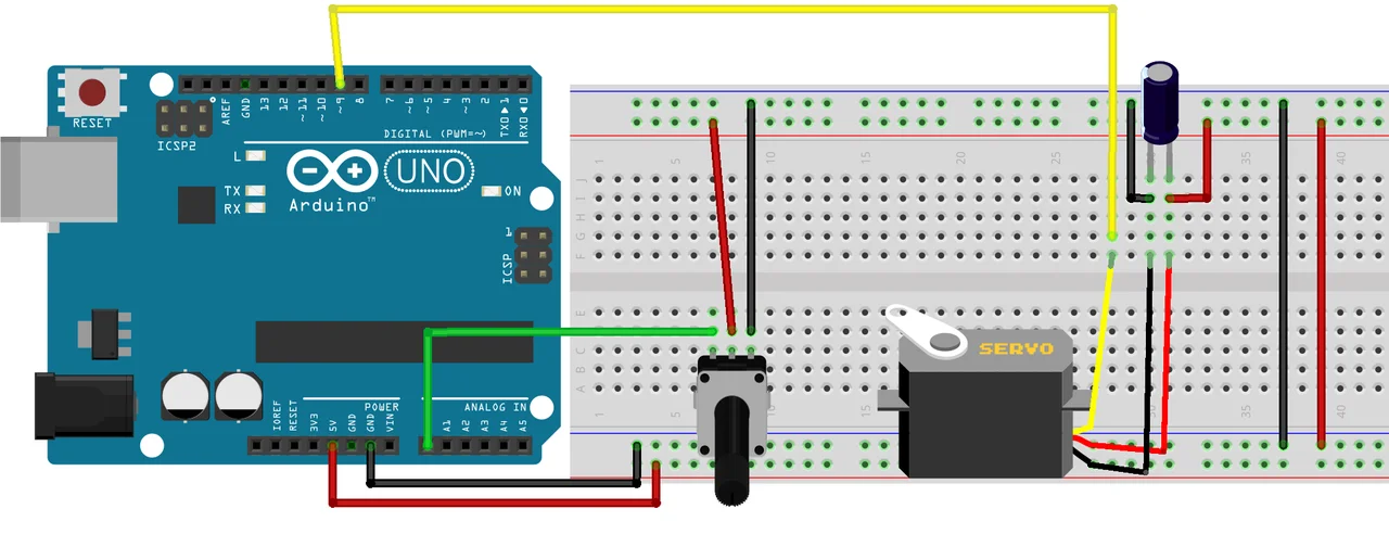 Схема на макетке