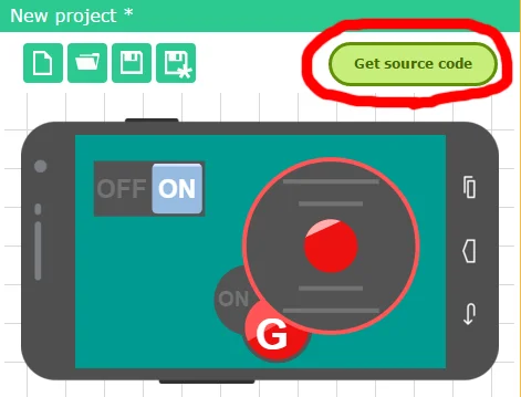 Интерфейс управления роботом