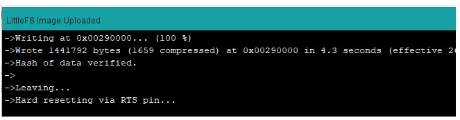 Содержимое файла в Serial Monitor