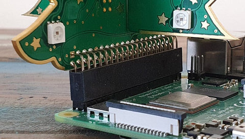 RGB-ёлка — правильная полярность GPIO, вид 1