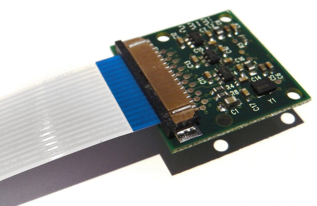 Модуль камеры Raspberry Pi лицевой стороной вниз