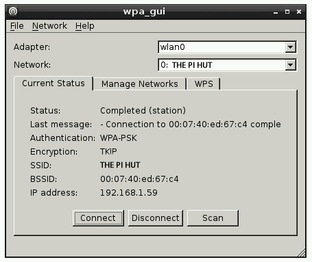 Настройка WiFi на Raspbian Jessie Lite