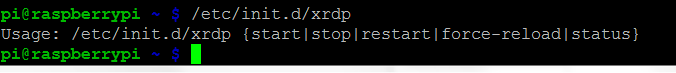 Команды управления XRDP
