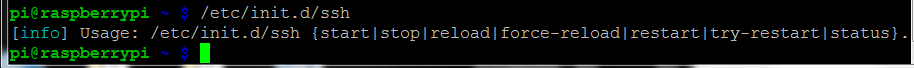 Список команд SSH