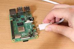 Подключение левого монитора к порту HDMI0