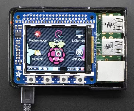 Экран Adafruit TFT 2.2