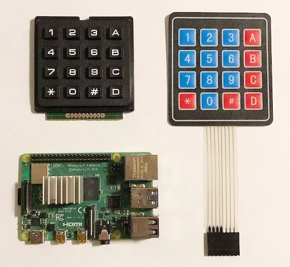 Клавиатура с Raspberry Pi 4