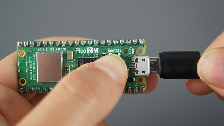 Перевод Raspberry Pi Pico 2 в режим загрузчика