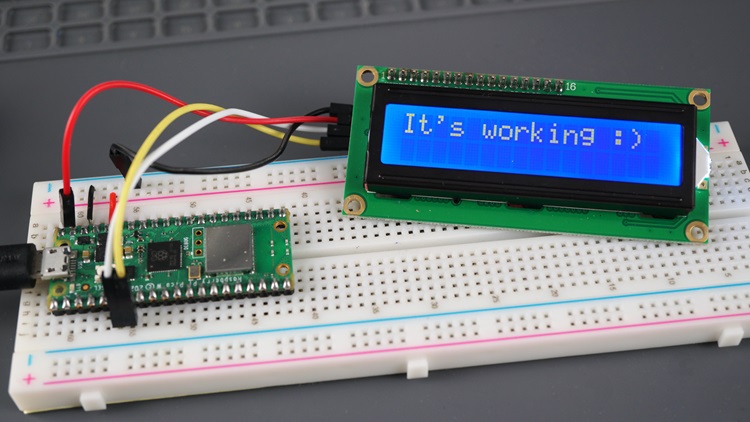 Тестирование LCD на Raspberry Pi Pico