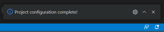 VS Code MicroPython Raspberry Pi Project -- настройка завершена