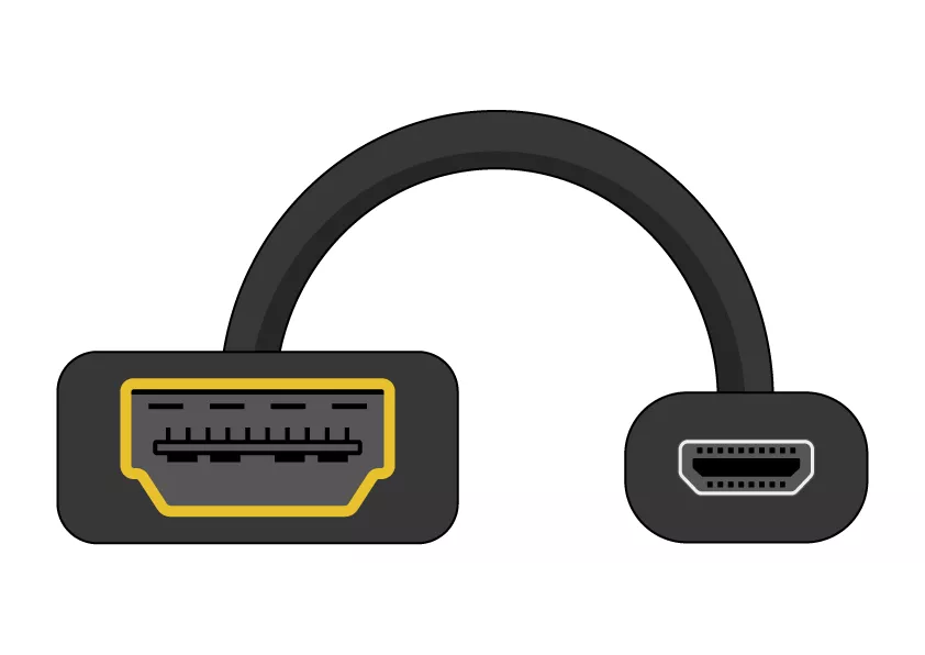Адаптер micro HDMI к HDMI