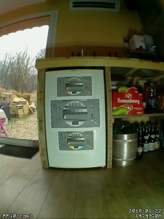 ZeroCam Fisheye -- поле зрения