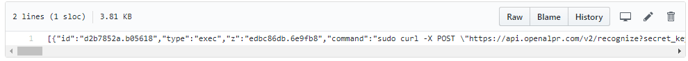 Финальный поток Node-RED для распознавания номеров
