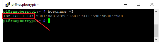 IP-адрес Raspberry Pi