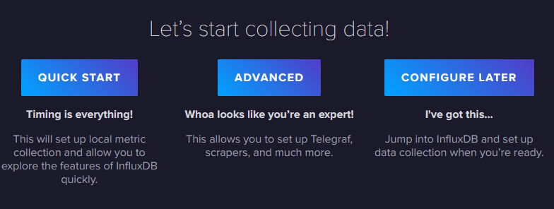 Быстрый старт InfluxDB