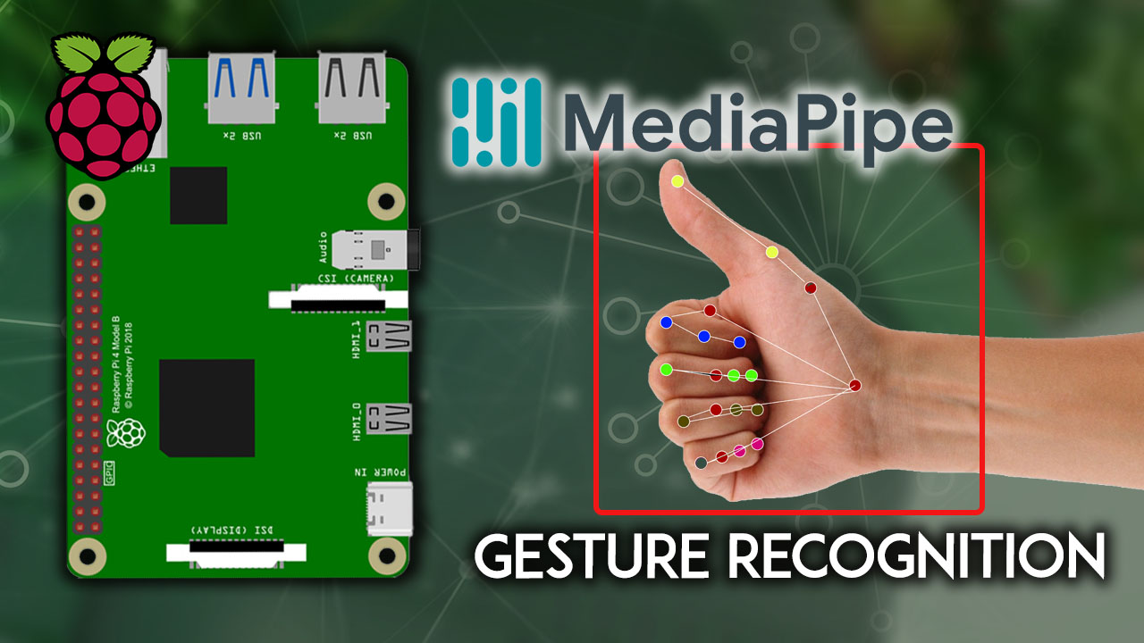 Установка MediaPipe на Raspberry Pi -- пример распознавания жестов