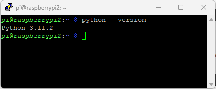 Установка OpenCV на Raspberry Pi — проверка версии Python