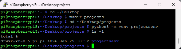 Создание виртуального окружения Python 3 для проектов Raspberry Pi