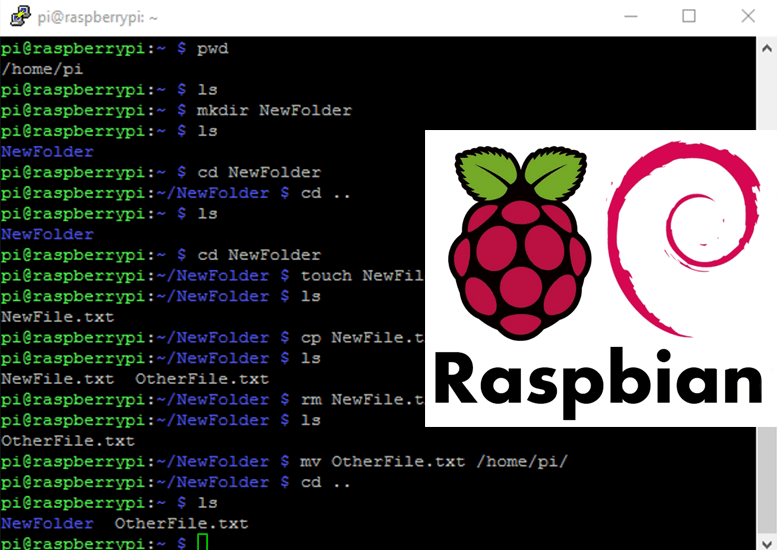 Изучение основных команд Linux — шпаргалка для Raspberry Pi