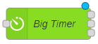 Узел Big Timer в потоке Node-RED