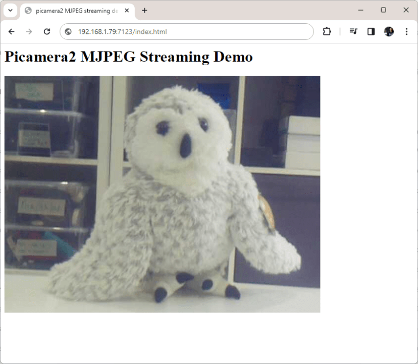 Стриминг видео MJPEG сервер Picamera2 Python — пример скрипта